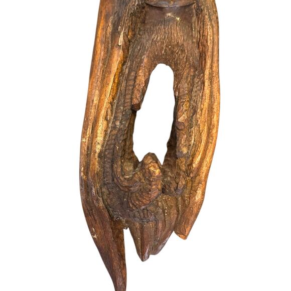 VTG hand made wood tree spirit - Picture 4 of 7